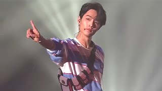 Xiao Zhan ~ X-Nine performing 颜值说 (Face Face) [XZ-focused fancam, cr. on vid]