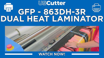 Gfp 865DH 65" Dual Heat Laminator