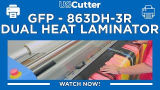 Gfp 865DH 65' Dual Heat Laminator