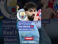Real Madrid vs Manchester City 💙 #football