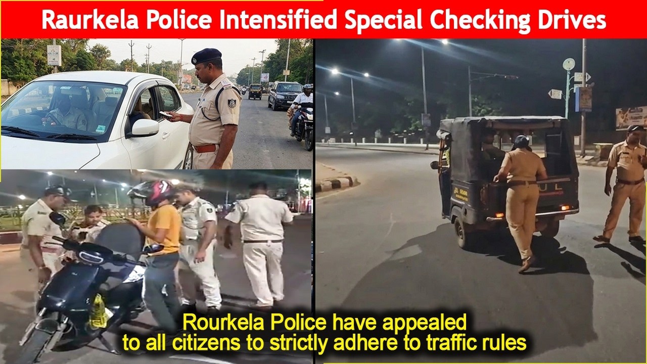 Rourkela Police Crack Down Hard on Traffic Violators