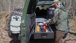 FJ Cruiser Custom Rear Cargo Drawer System