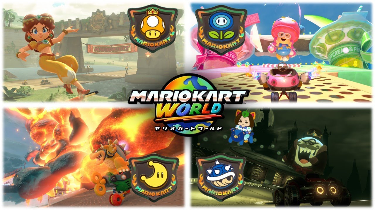 マリオカートワールド】パワフル～トゲゾーラリーのサバイバルを楽しむ