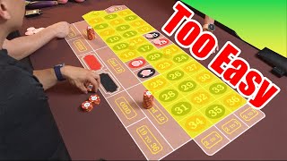 Win an Easy $100 w this Roulette Strategy || Grapefruit Grinder