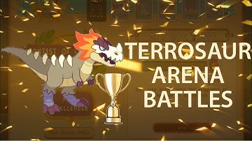 BATTLING IN THE PRODIGY ARENA with the LEGENDARY TERROSAUR