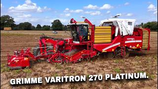 4Kᵁᴴᴰ Harvest 2026: Harvesting potatoes in the Suffolk sunshine with a Grimme Varitron 270 Platinum