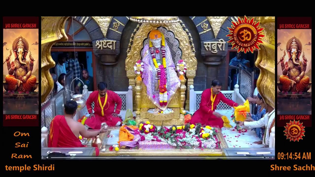 Sai Baba Darshan Live Today || 04 MAR 2026 || WEDNESDAY || MORNING