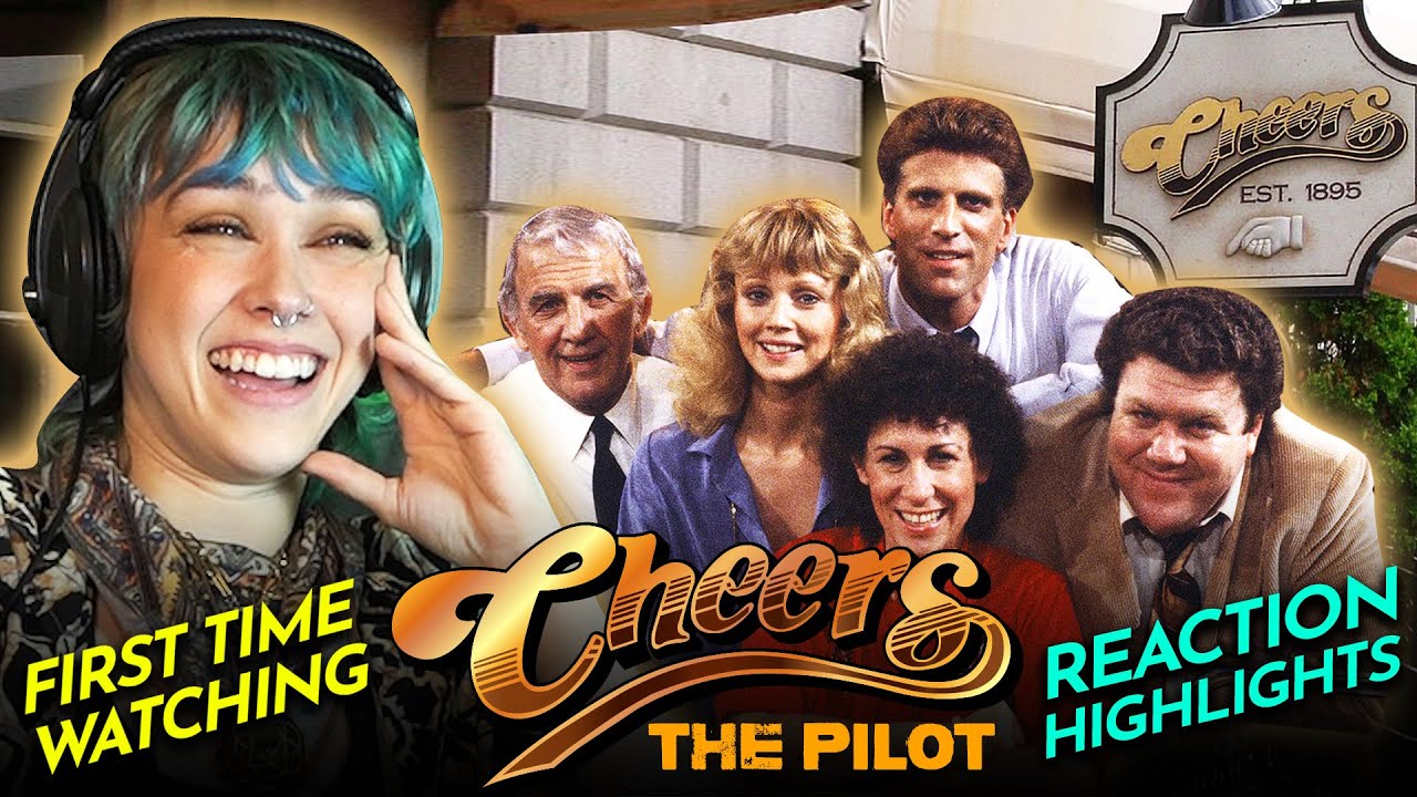 Nicki cheers for CHEERS 1x1 (1982) TV Reaction FIRST TIME WATCHING