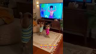 Two Chubby Caramelos Taking A Home Dance Cl And Theyre Taking It Way Too Seriously