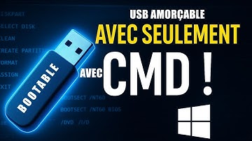 COMMENT CRÉER UNE CLÉ USB BOOTABLE AVEC L