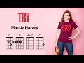 Try by Mandy Harvey - Ukulele Play-Along 🎶