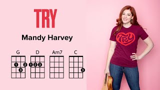Try by Mandy Harvey - Ukulele play-a-long