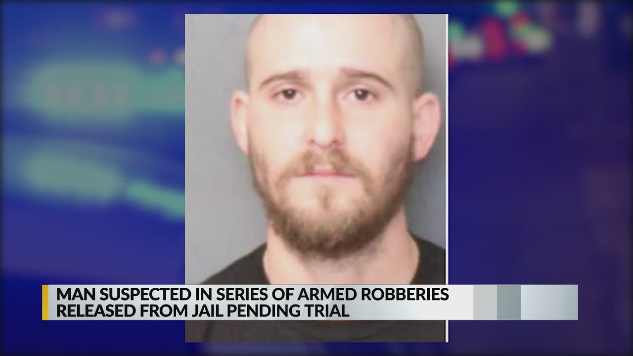Man suspected in series of armed robberies released - YouTube
