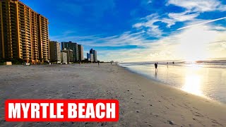 RELAXING OCEAN SOUNDS | MYRTLE BEACH WALK screenshot 4