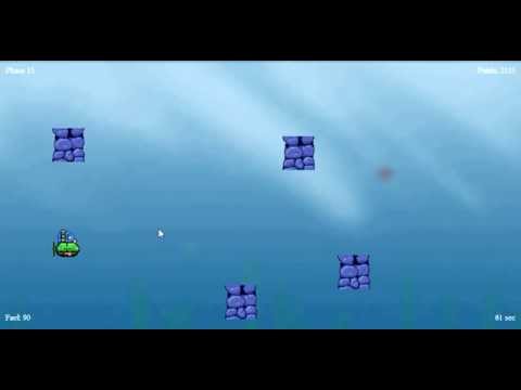 HTML5 submarine game skeleton demo