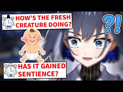 Kronii Got Surprised When Chat Starts Speaking Like Her
