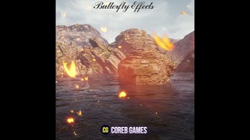 Butterfly VFX (WIP) – Unreal Engine 5 #shorts