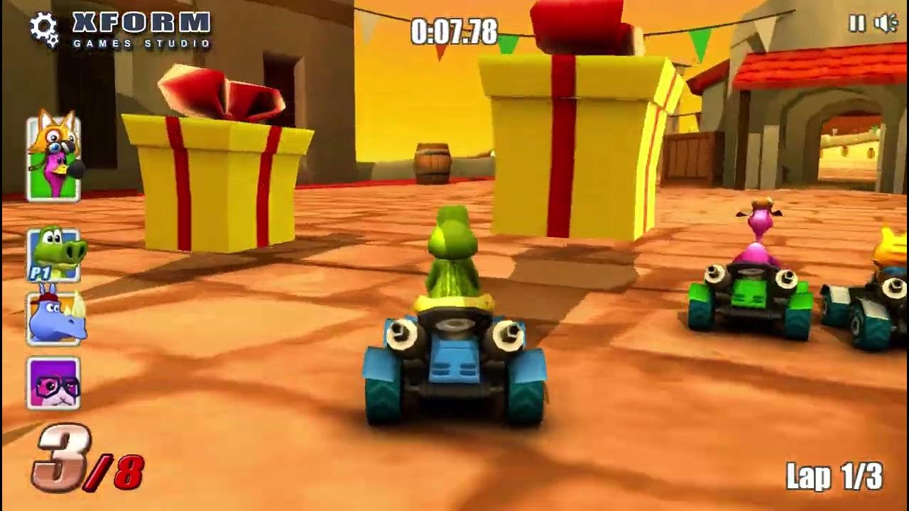 Juego, Como, gamer, Go Kart Go! Ultra! Sonny Crocker 41 YouTube