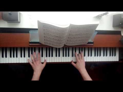 On A Clear Day - Kiki's Delivery Service - Piano Solo