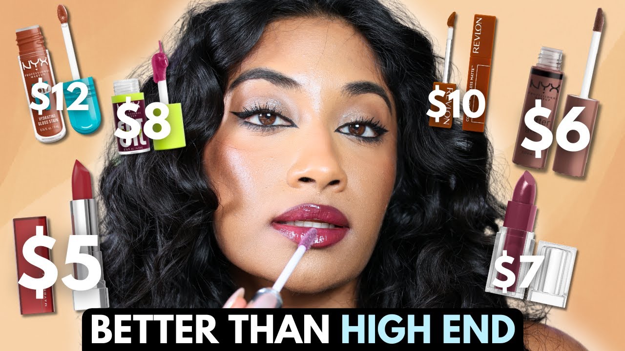 20 DRUGSTORE Lip Combos BETTER Than High End (for brown skin🤎)