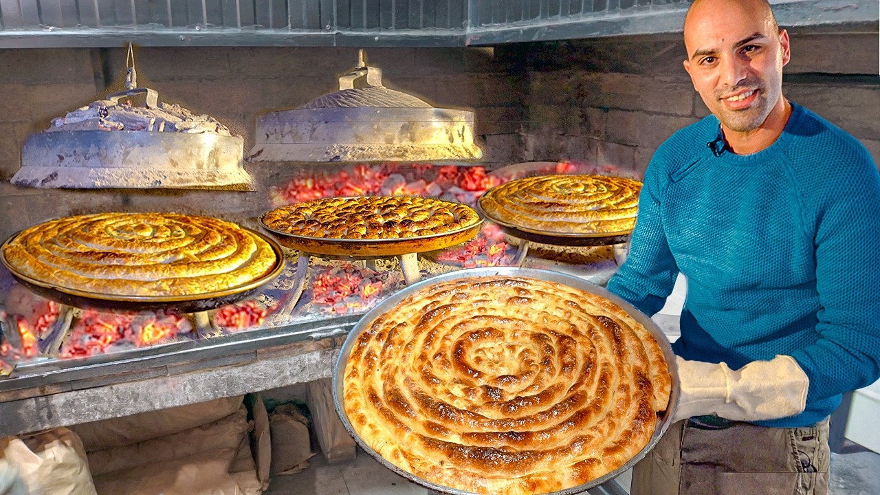 Is SERBIAN FOOD The Most Underrated in Europe? KING of Pečenje + CRAZY Burek - BEST Food in Novi Sad