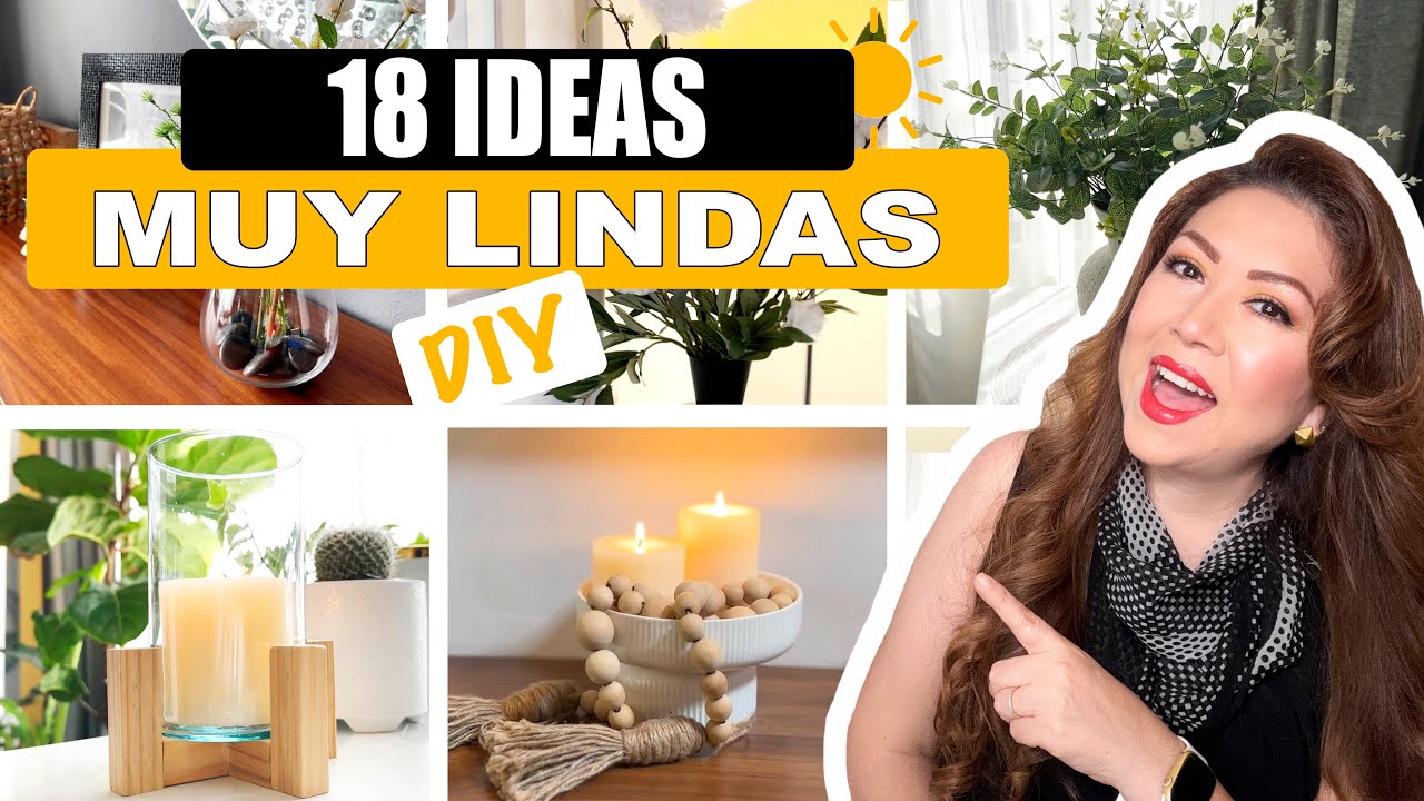 18 MANUALIDADES MUY FÁCILES DE HACER, BONITAS Y ECONÓMICAS 🤩 HERMOSOS DIYS.