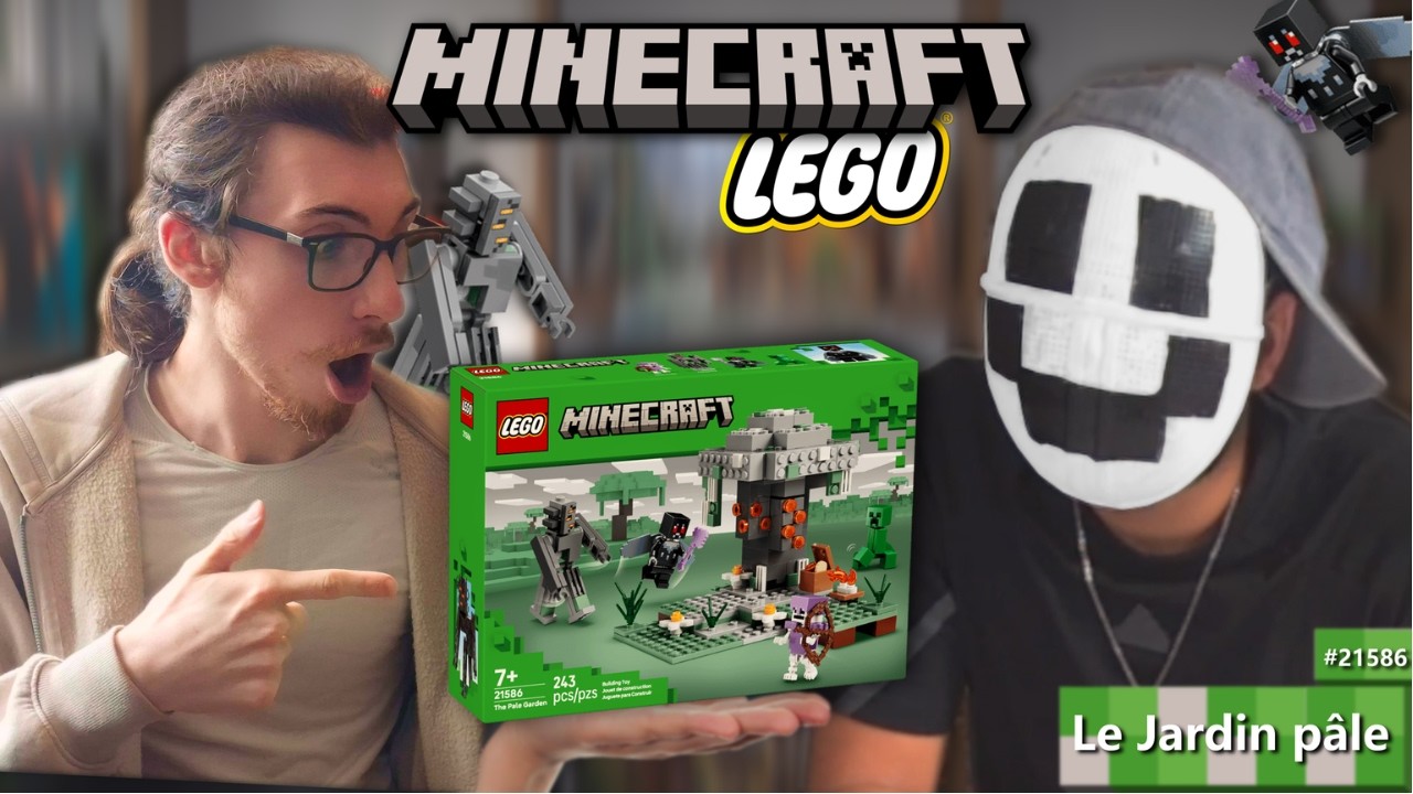 LEGO Minecraft : Le Jardin pâle #21586