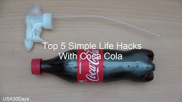 # TOP 5 Simple DIY LifeHacks With Coca Cola | YOU WILL SURPRISED, Hacks You Should Know