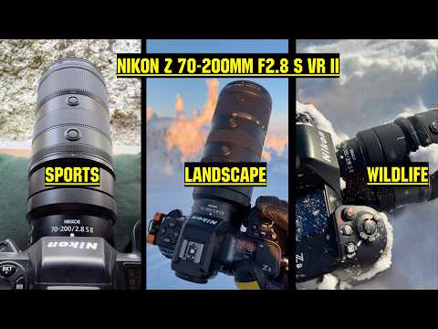 Nikon Z 70-200mm F2.8 II. Autofocus, Sharpness, Tele converter Tests.