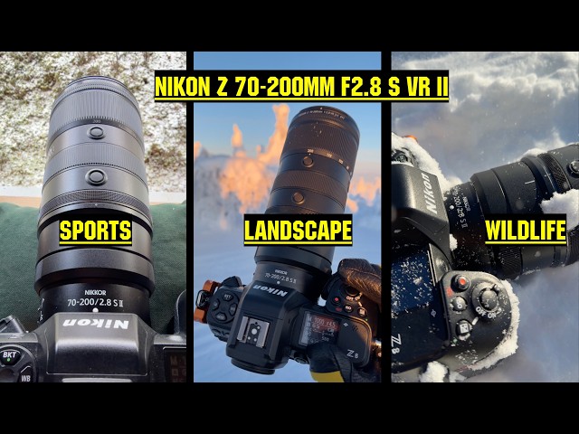 Nikon Z 70-200mm F2.8 II. Autofocus, Sharpness, Tele converter