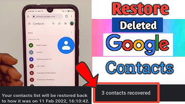 How to Restore Deleted Google Contacts Easily in 2025