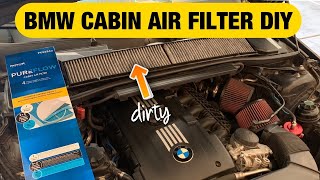 How To Replace A BMW E90 Cabin Air Filter | DIY