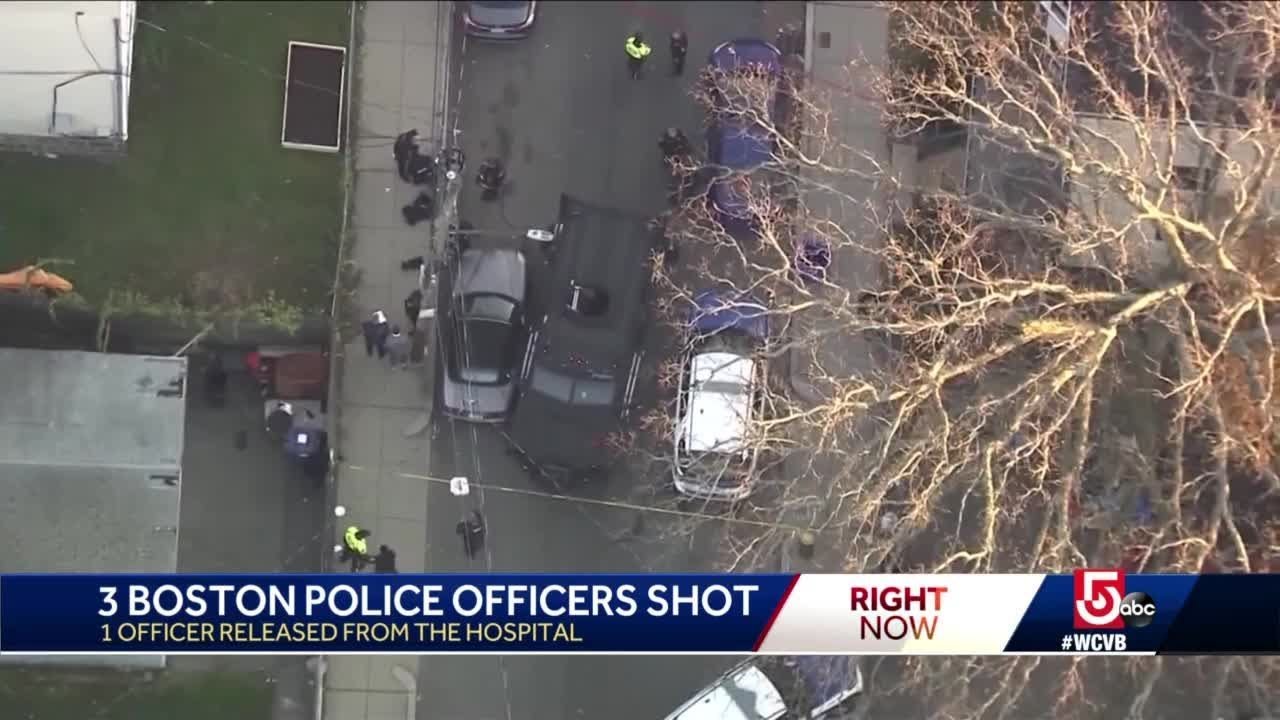 3 Boston police officers recovering after being shot in Dorchester ...