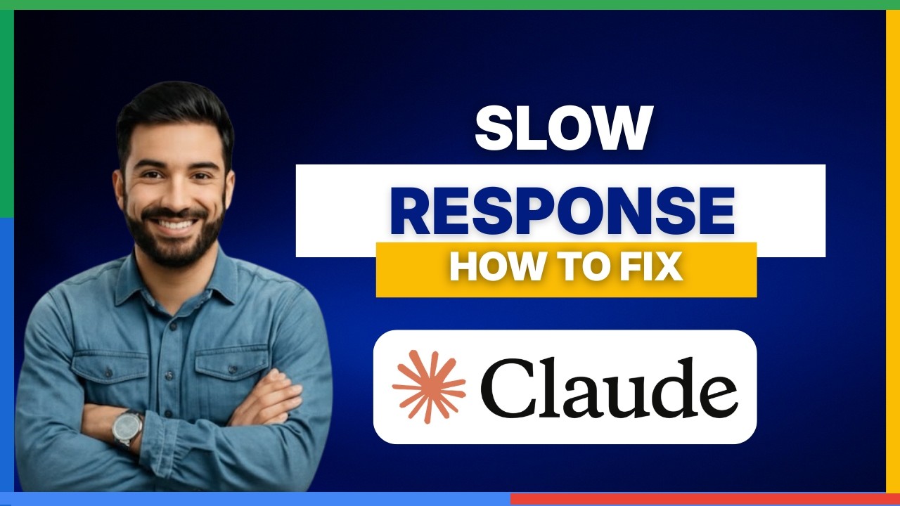 How to fix Claude Code slow response[FULL GUIDE] - YouTube
