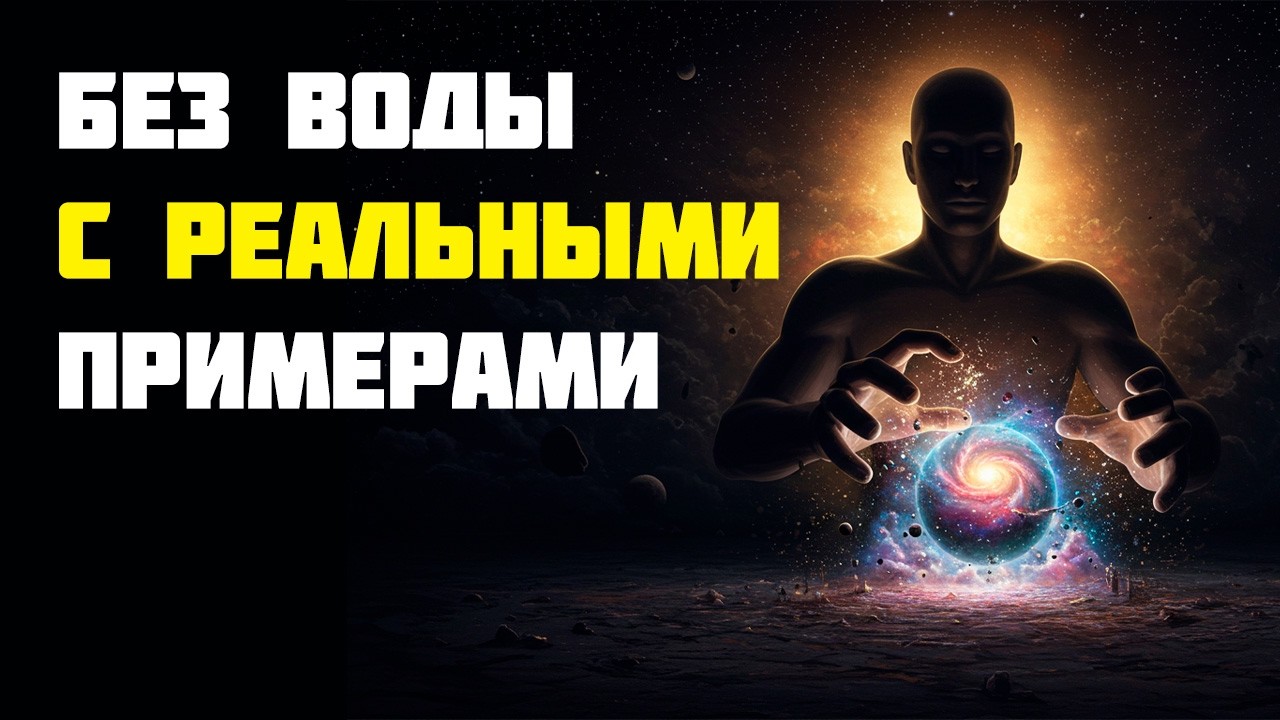 Как Мысли МЕНЯЮТ жизнь БЕЗ МАГИИ. Практическое Руководство. Без воды.