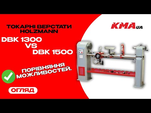 Копіювально-токарний верстат HOLZMANN DBK 1300, видео 1