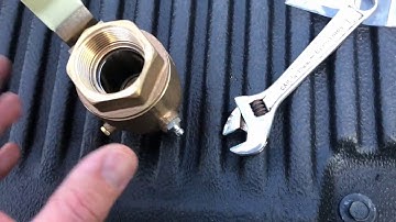 Groco Valve Zerk Fitting Installation