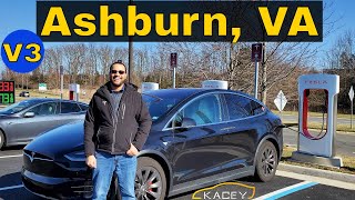 New review format! the first version 3 tesla superchargers are
starting to come online on us east coast! we took a look at ashburn,
virginia v3 super...