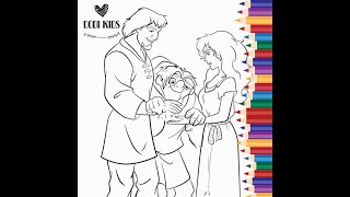 تلوين رسمة باستخدام تطبيق Happy Color screenshot 5