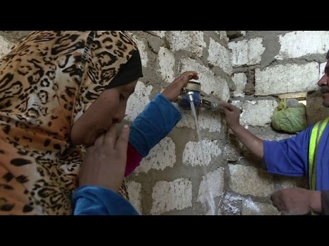 في مصر اضغط لايك لامداد قرى فقيرة بالمياه
