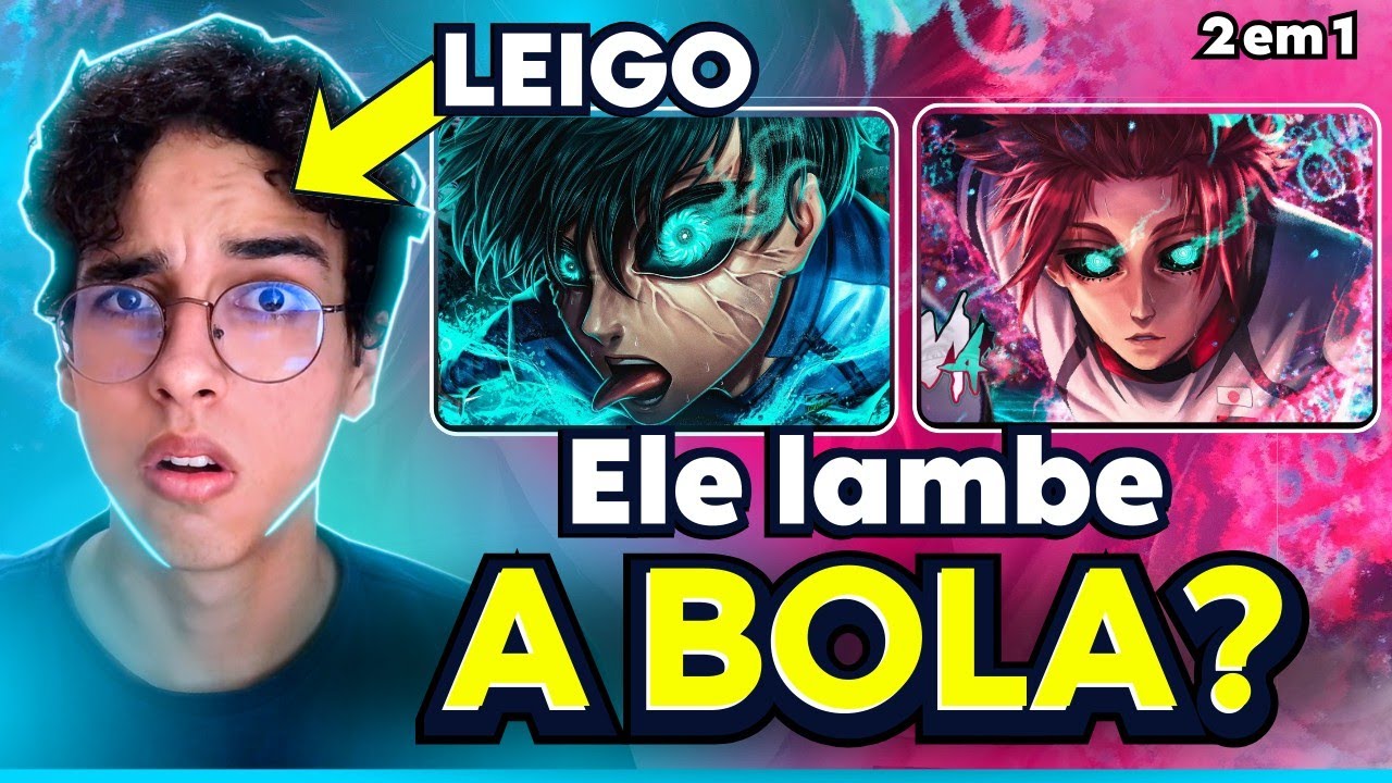 REACT Itoshi Rin (ABSOLUTA DESTRUIÇÃO) Anirap e Itoshi Sae (Impecável) M4rkim