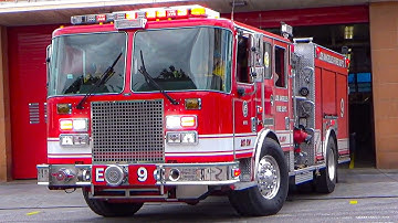 LAFD Engine 9 Responding