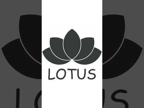 Lotus Logo Design Easy Trick | Graphic Design Tutorials