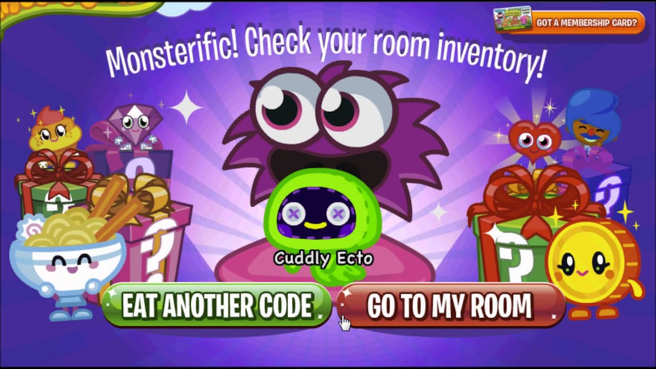 6 moshi codes for cuddly monsters - YouTube