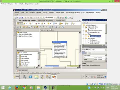 Creación De Un Cubo Con SQL - Inteligencia De Negcios - BI