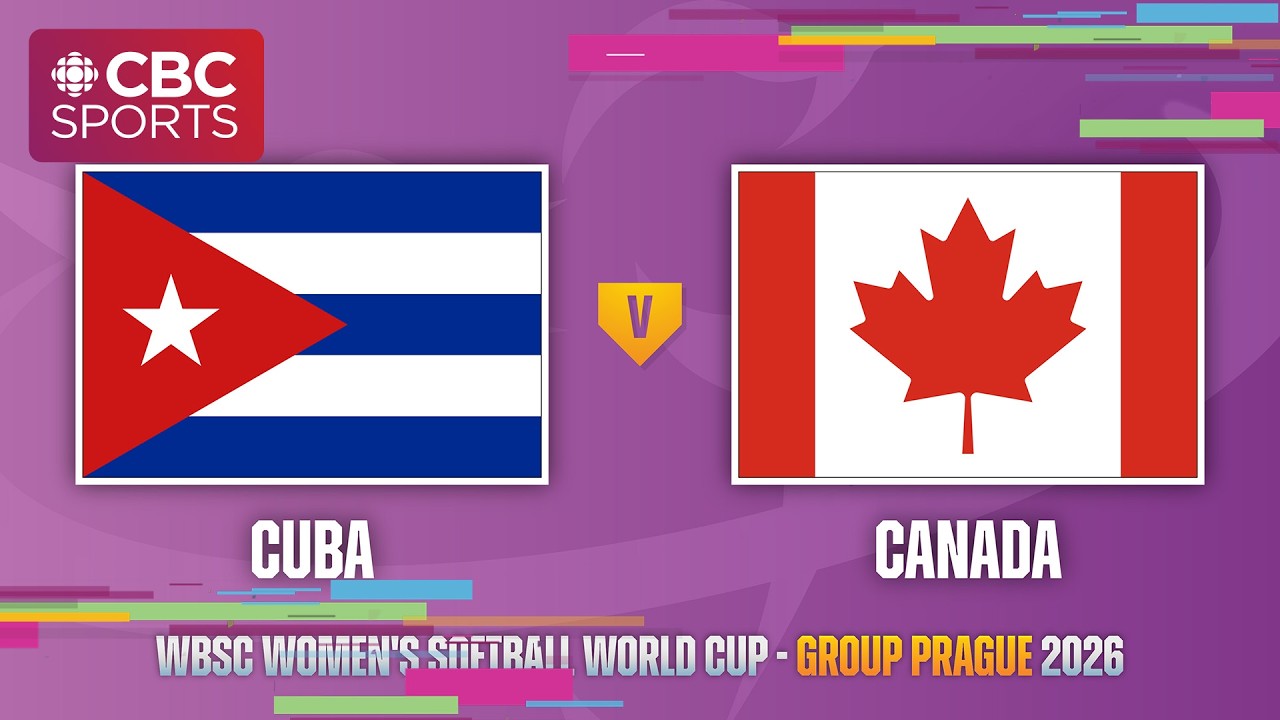 2026 WBSC Women's Softball World Cup: Cuba vs. Canada | #CBCSports
