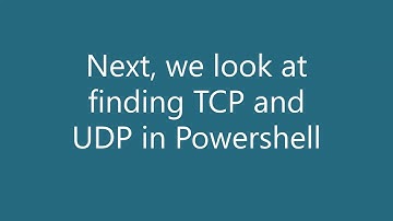 How To | Finding which process is listening on a TCP or UDP port on Windows