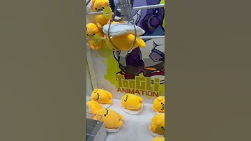CLAW MACHINE WIN 🧸Arcade Game Gamer Girl Epic Fail Wins UFO Catcher 💕SANRIO Kawaii Gudetama PRIZE