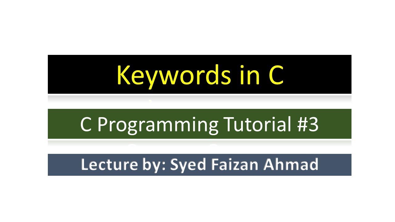 keywords in c what are keywords in c programming language 32 keywords in c hindi urdu