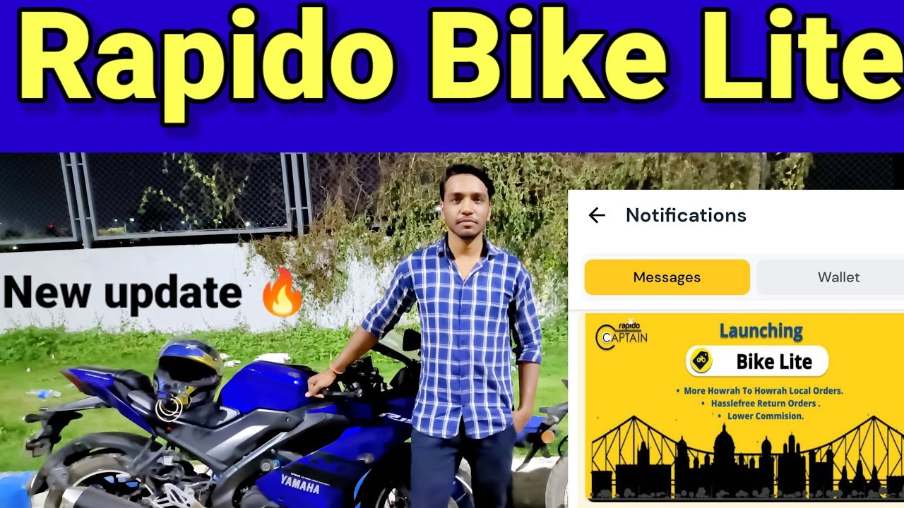 rapido-bike-lite-kya-hai-rapido-bike-taxi-new-update-youtube